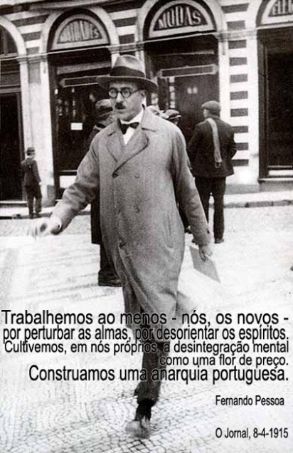 Fernando Pessoa (Fernando António Nogueira Pessoa) - Poeta, filósofo e escritor - Portugal - 1888-1935 Lba11